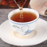 Puerh Tea Yunnan Menghai Pu'er Ripe Tea Cake Banzhang Ripe Tea 云南勐海陈香普洱熟茶饼班章熟茶