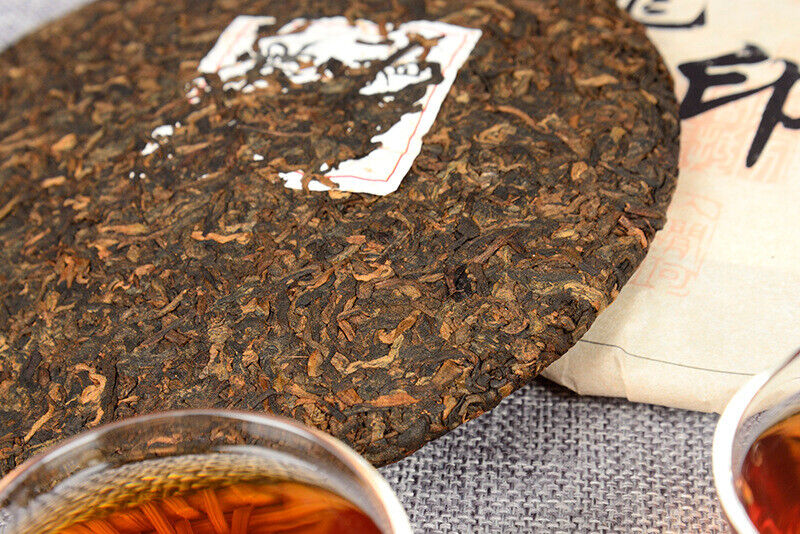 Yunnan Puerh Tea Cake 357g Ripe Puerh Tea Cake Ancient Tree Tea Cake