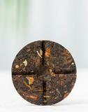 Rose Puerh Tea Iron Box Yunnan Seven Zi Cake Ripe Tea 200g/7.05oz