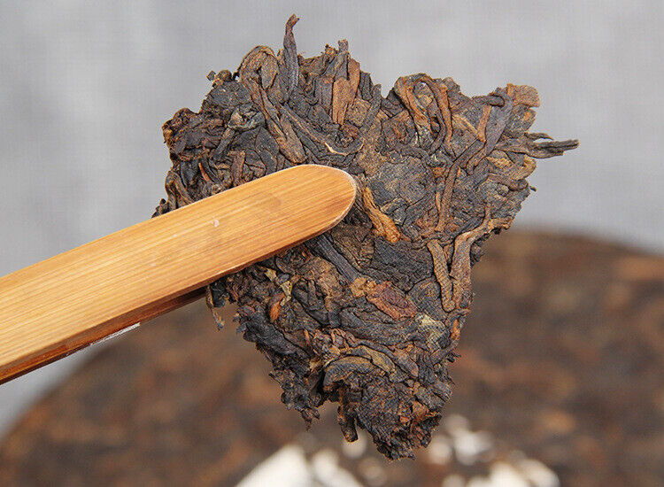 Yunnan Puerh Tea Seven Seed Cake Jingmai Mountain Precious Puerh Ripe Tea 12.6oz