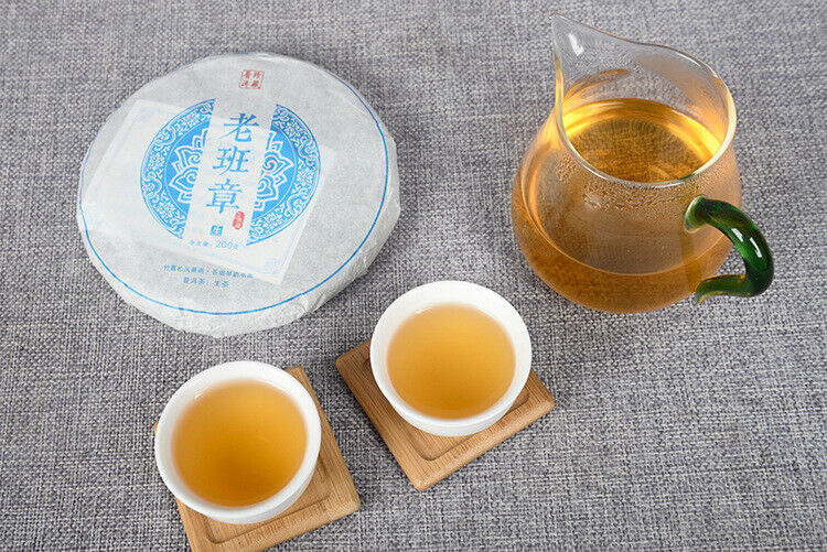 Yunnan Pu'er Tea 200g Lao Ban Zhang Raw Tea Ancient Tea Tree Raw Tea