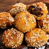 Yiwu Brown Sugar Golden Shaobing Small Pack Snack Popular Chinese Biscuit