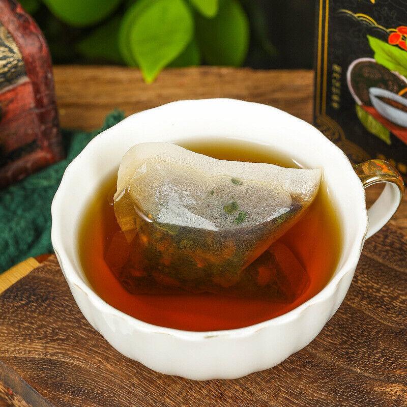 Health Tea Nanjing TongRenTang Ginseng Wolfberry Mulberry Ten Treasure Tea