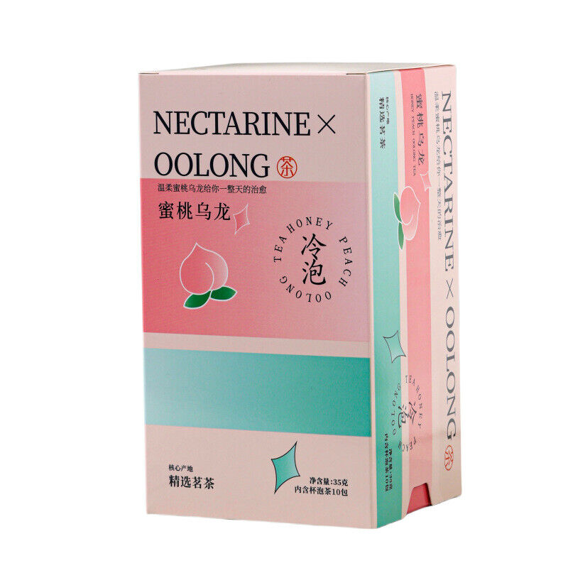 Pfirsich Würfel Fruchtiger Tee Pfirsich Oolong Teebeutel Unabhängig 35g