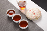 100g Yunnan Raw Material Puerh Cake Tea Golden Bud Small Cake Palace Ripe Tea