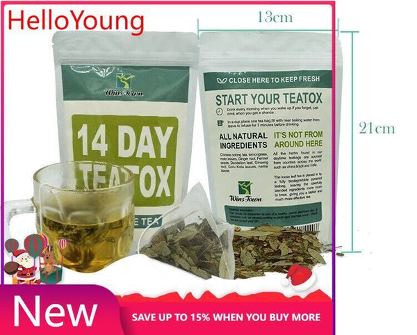 Slim Tea Detox 28 Day Ultimate Tea Skinny Tox Teatox Pyramid White Tea Skinny