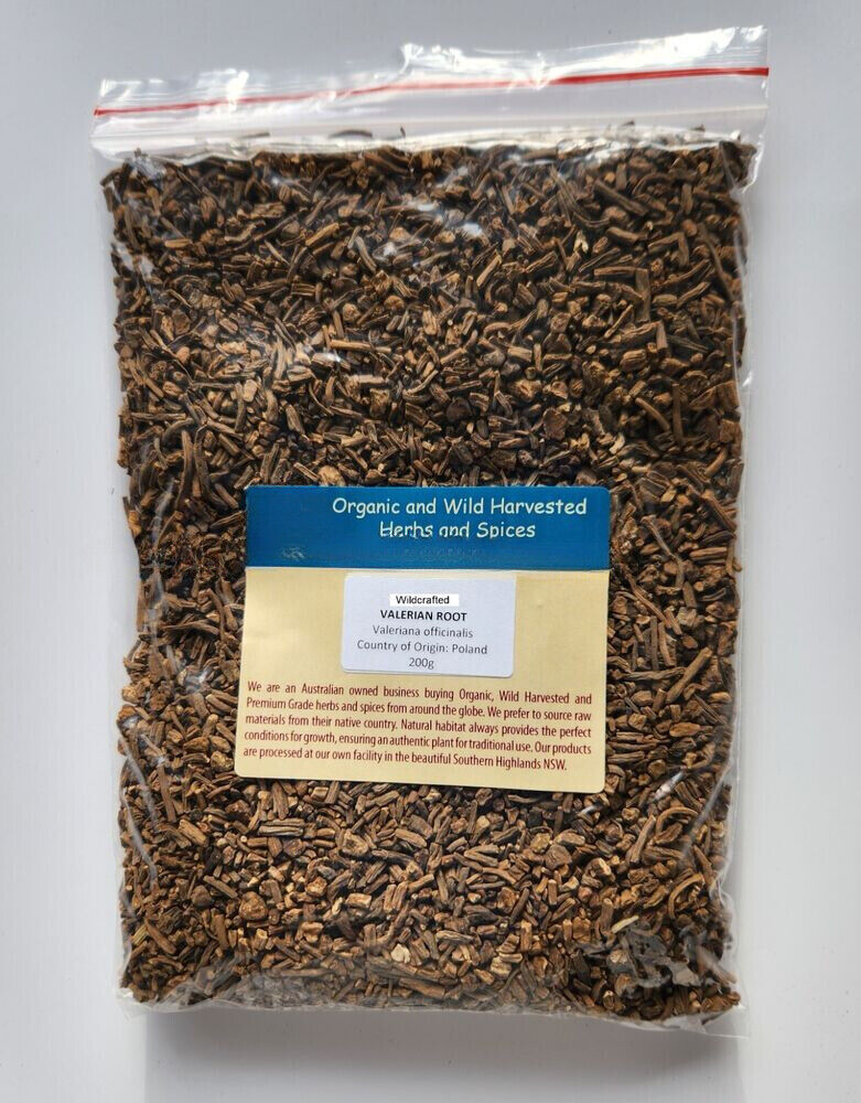 Tisane sauvage de racine de valériane 250g Valeriana officinalis herbe séchée Main image