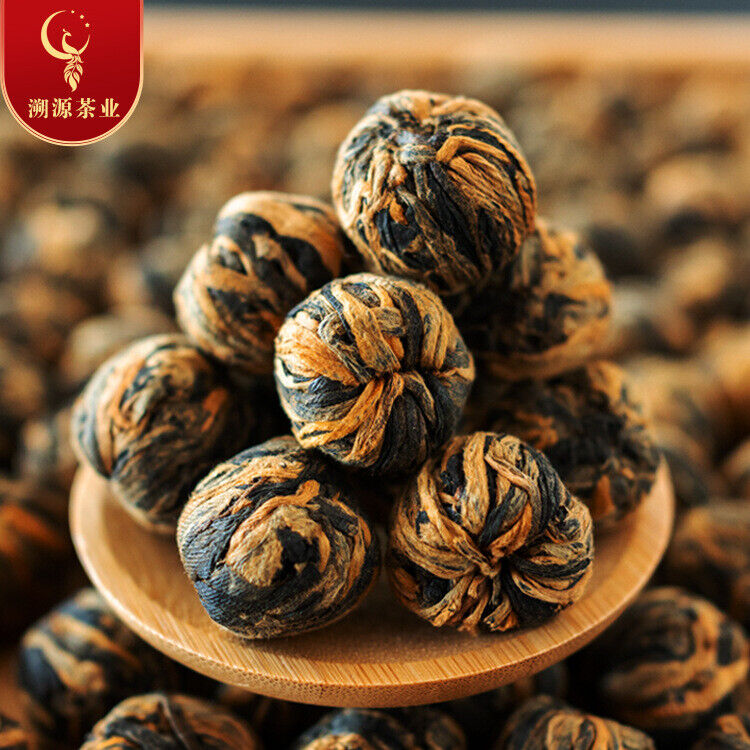 500G Fengqing work Dian Hong tea hydrangea dragon pearl gold ball black tea Main image