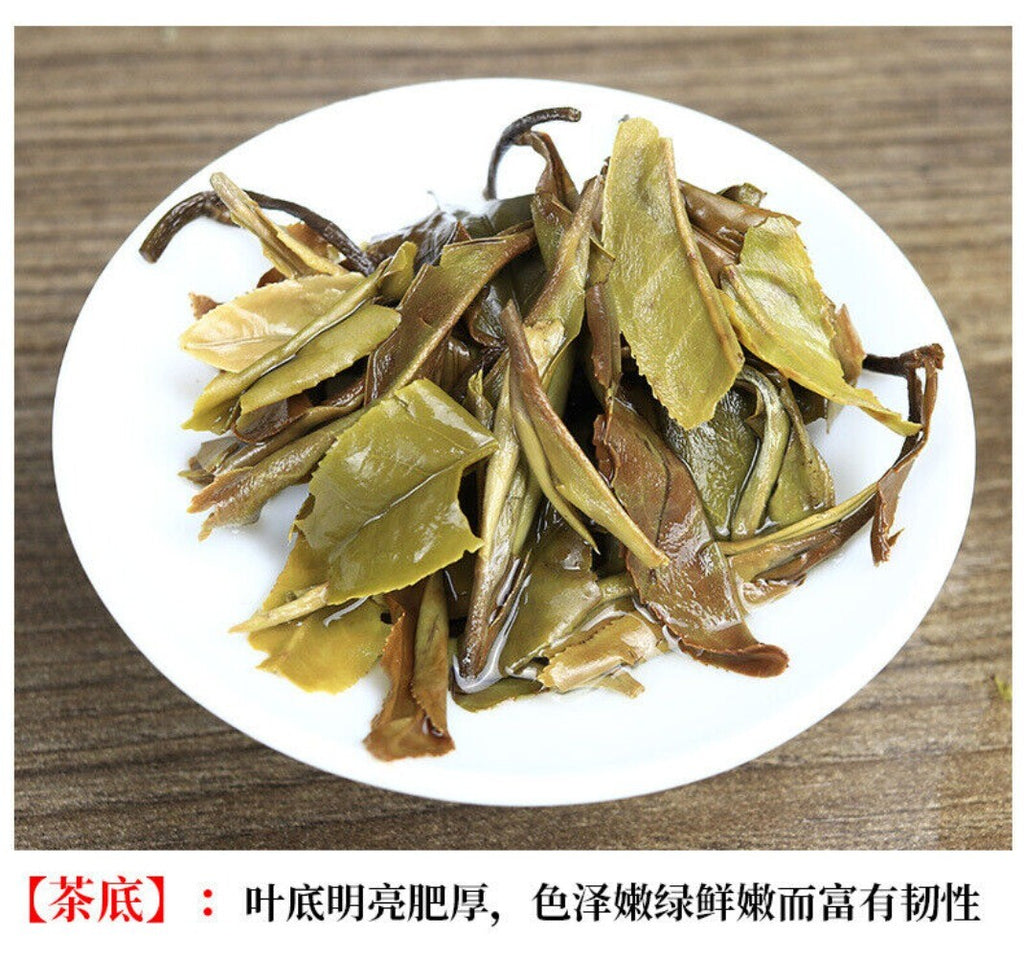 2025 Fuding Bai Mu Dan White Tea Cake Floral Aroma Spring Buds Loose Leaf