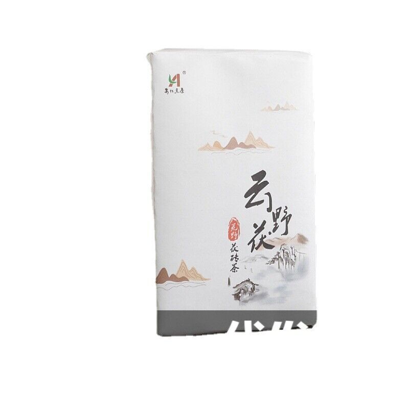 1kg Hunan Anhua Black Tea Aged Tea Hand-built Fu Brick Golden Flower Black Tea Main image