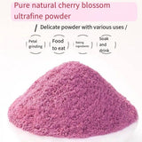 Natural Baking Drinks, Cherry Blossom Powder, Toning, Dough, Beauty and Beauty