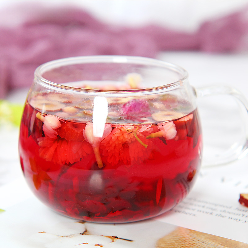 Rose Luoshen Wholesale Flower Tea Chrysanthemum Red Date Sliced Flower Tea