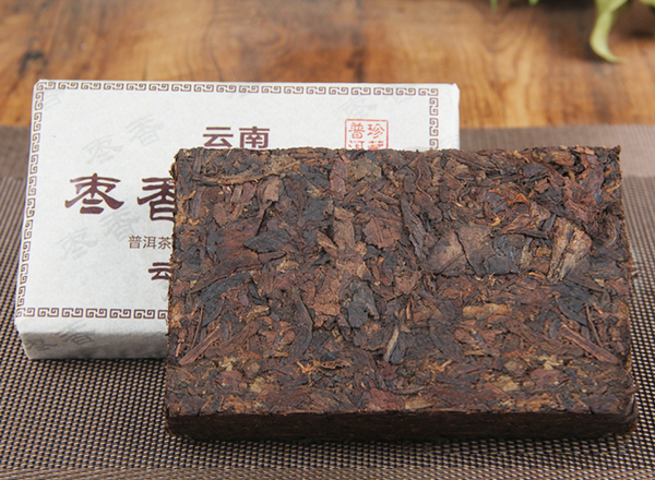 Puerh Tea Ripe Tea Brick Tea Date Fragrant Brick Big Leaf Old Tea Tea