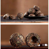 500g Natural Mini Xiaojintuo Tea Premium Aged Glutinous Rice Fragrant Pu'er