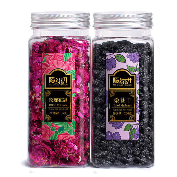 Authentic Roselle Rose Corolla Mulberry Dried Rose Tea Combination Scented Tea