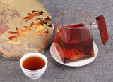 357g Pu'er Old Ripe Tea Cake Yunnan Ripe Pu'er Tea Cake普洱茶熟茶勐海糯米香普洱老熟茶饼云南熟普洱茶饼