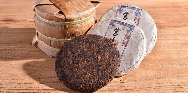 Pu'er Tea Cooked Tea Cake 100g Palace Cake Puerh Tea