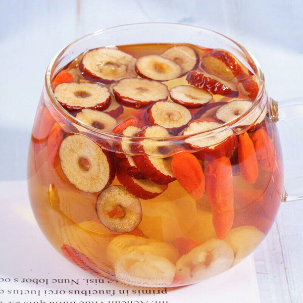 Longan Red Date Goji Herbal Tea for Women Natural Relaxing Goddess Blend