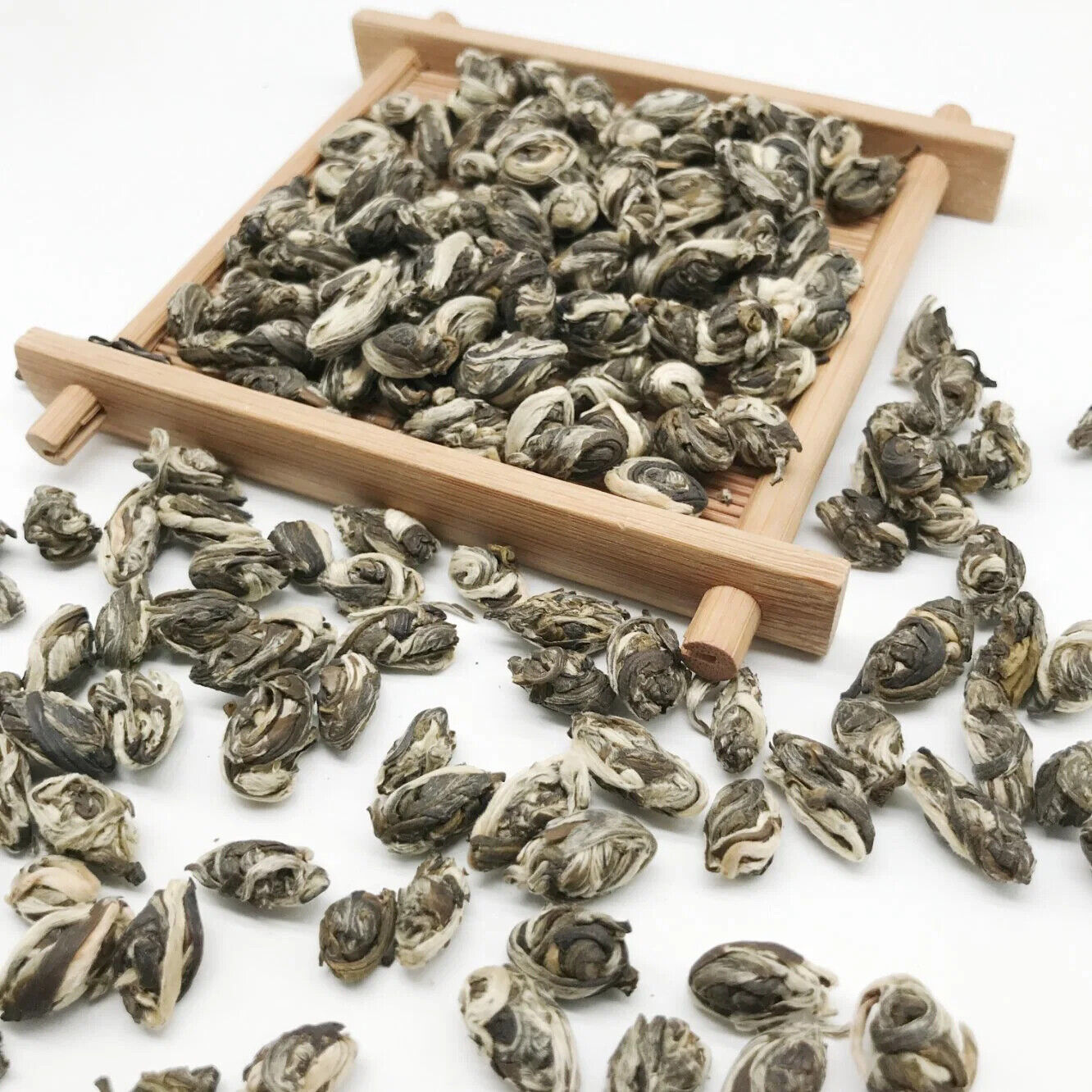250g Handmade Phoenix Pearls Pure Quality Feng Yan Jasmine Dragon Pearl Tea Secondary image