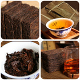 250g Ripe PuEr Tea Tree High Quality Yunnan Pu'er Puerh Tea Black Tea Brick