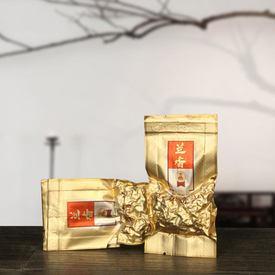 Oolong Medium Roast Charcoal Roasted Bai Ya Qi Lan Loose Leaf New Wuyi Rock Tea