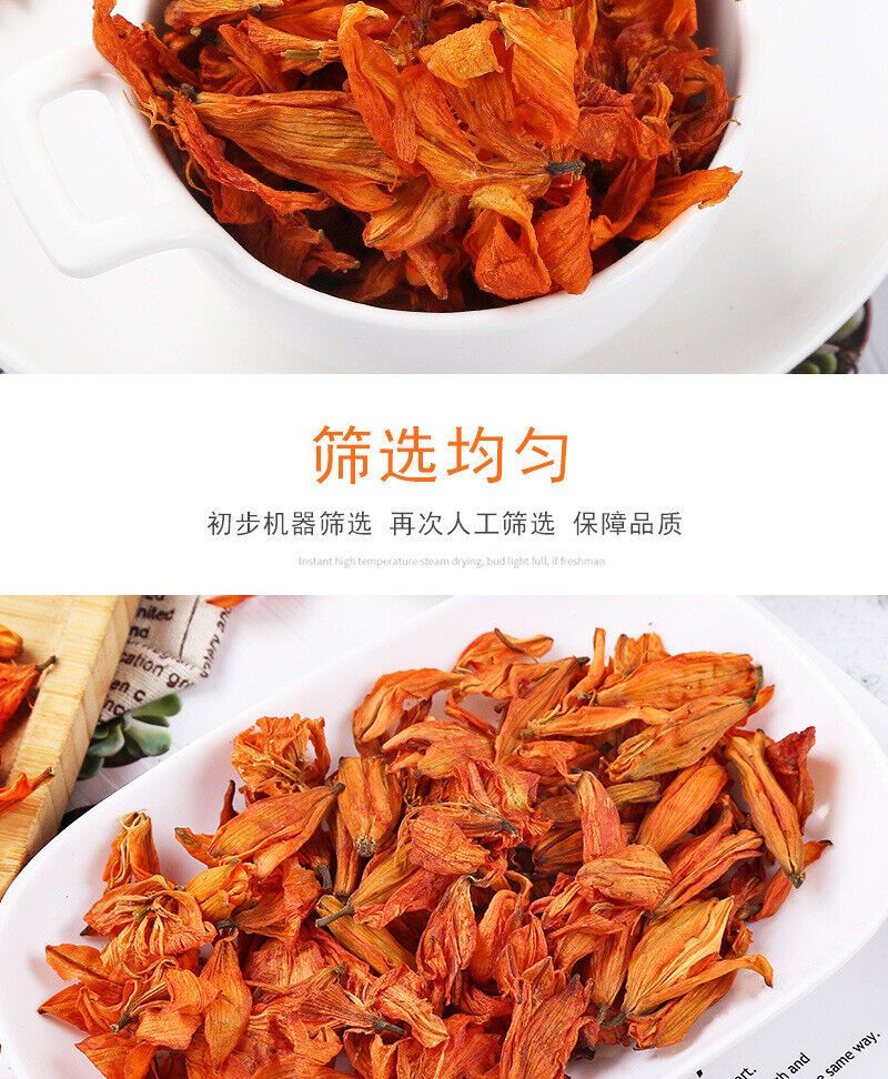 Lanzhou Lily Flower Dried Flower Flower Lily Flower Tea Bulk Herbal Tea 500g
