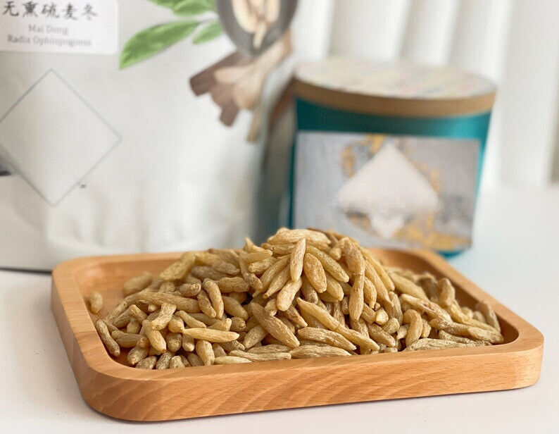Healthy Life Center / Natural Dried Radix Ophiopogonis Tuber Mai Dong 麦冬 500g