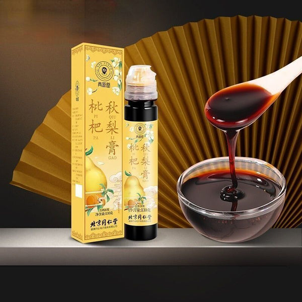Loquat Autumn Pear paste moisturize throat 130g pipa qiu li gao枇杷秋梨膏 青源堂雪梨膏 润喉润肺