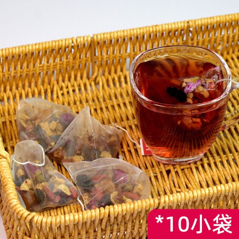 Menopause Support Tea Red Dates Longan Rose Beetroot Hormone Balance Herbal