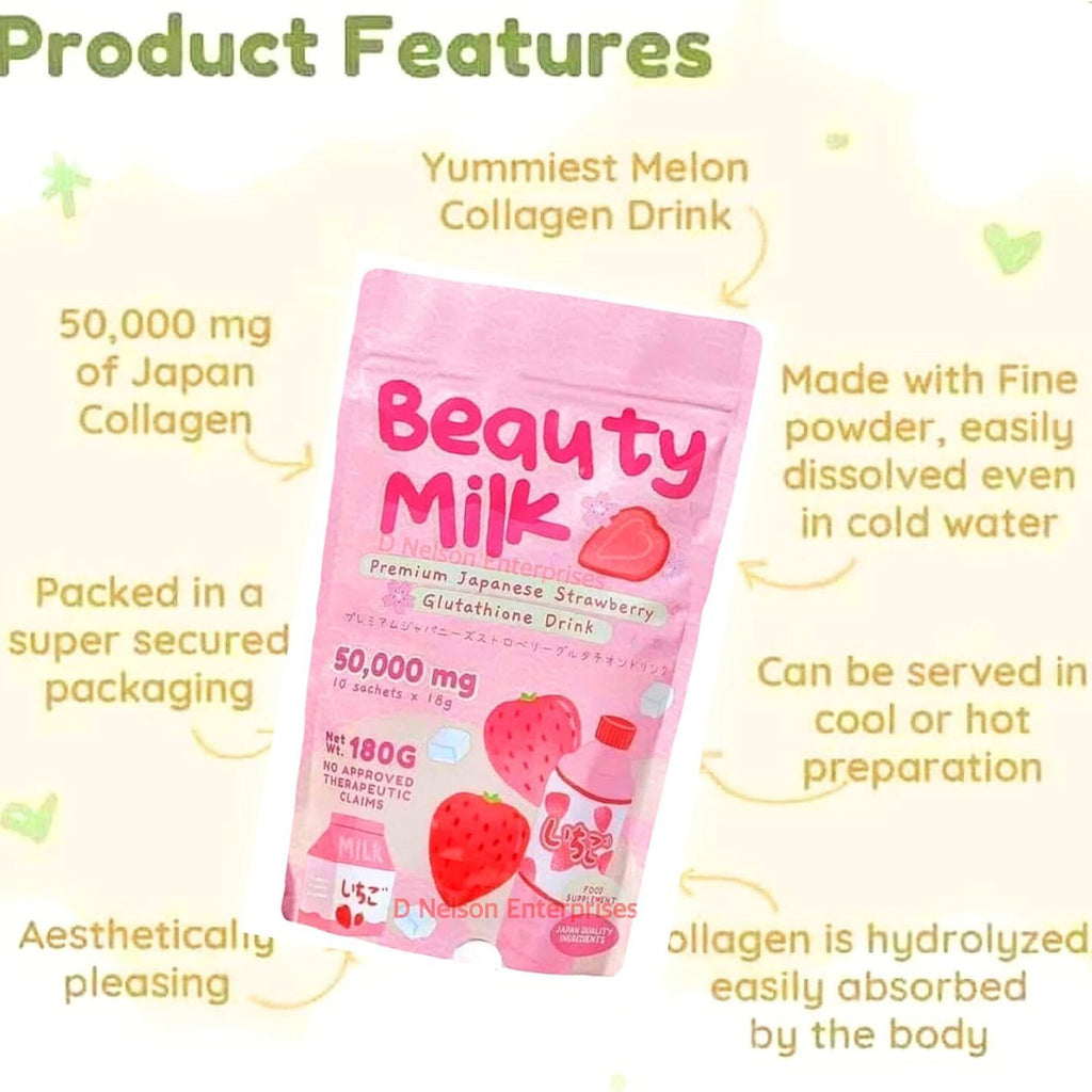 Beauty Milk PowderBeauty Milk Powder Instant Glutathione Collagen Drink