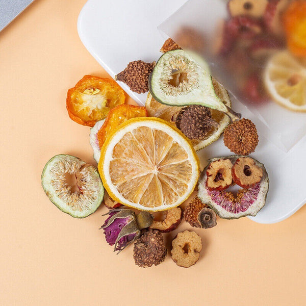 Lemon Rosehip Red Date Kumquat Fig Rose Herbal Tea Natural Wellness Blend