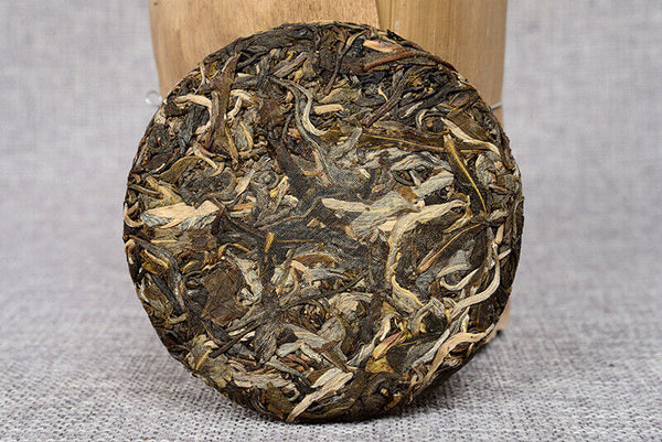 Pu-erh Tea Raw Tea Cake Bai Ling Golden Bud Raw Tea 100g Pu-erh Cake Tea