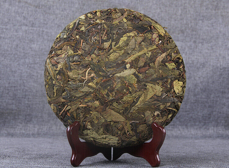 357g Yunnan Pu'er Raw Tea Seven Seed Cake Tea Leaves Lincang Iceland Gold Leaf