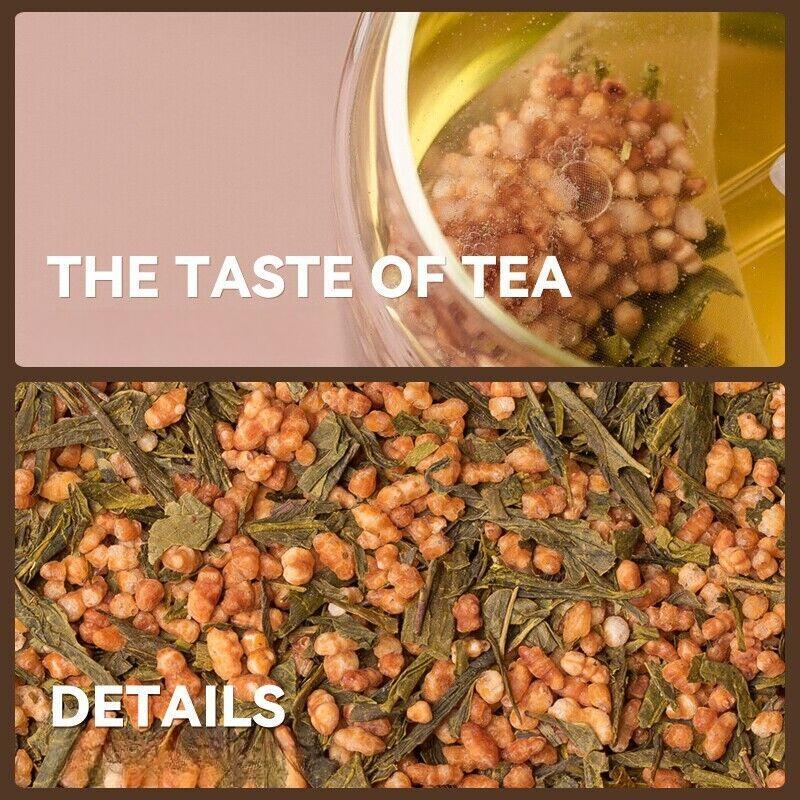 250 Grams of organic Genmaicha from Japan: the best roasted brown rice green tea Secondary image
