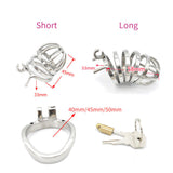 Stainless steel Penis cage dick lock Chastity aPenis Cage Sex Toys For Men