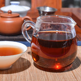 357g  Imperial Seal Cooked Tea Yunnan Pu'er Tea Big Leaf Tea Cake