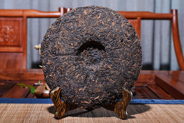 Yunnan Pu'er Tea Yunnan Seven Cakes Tea Ripe Tea 357g Healthy Drink