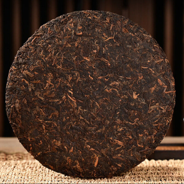 Big  Golden Bud   Old Pu-Erh Cooked Tea Cake 357g/12.59oz Pu'er Black Tea