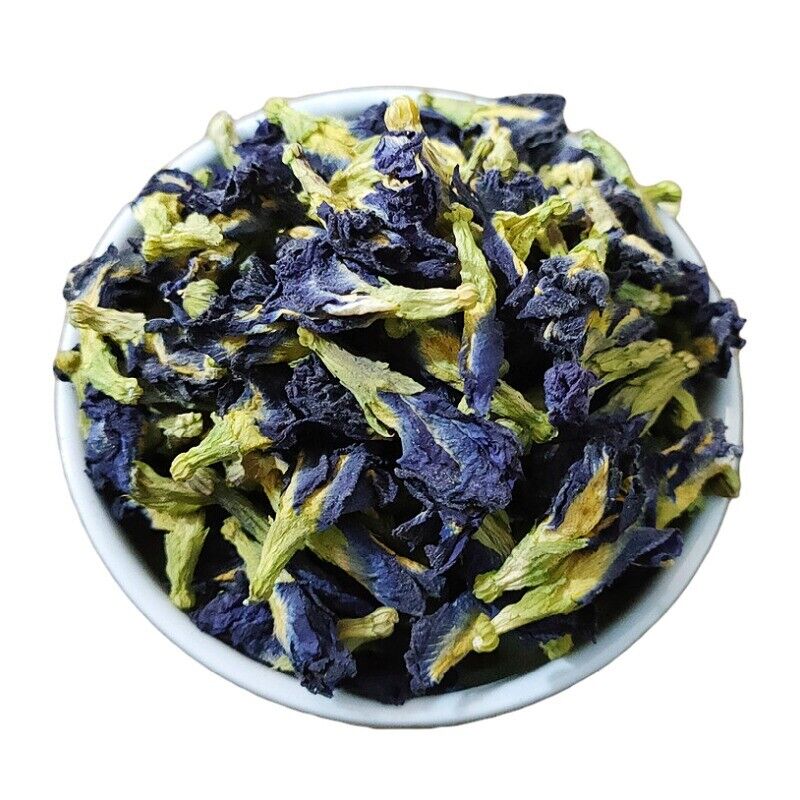 Wholesale bulk blue butterfly dish bean flower blue butterfly dried 17.6oz Main image