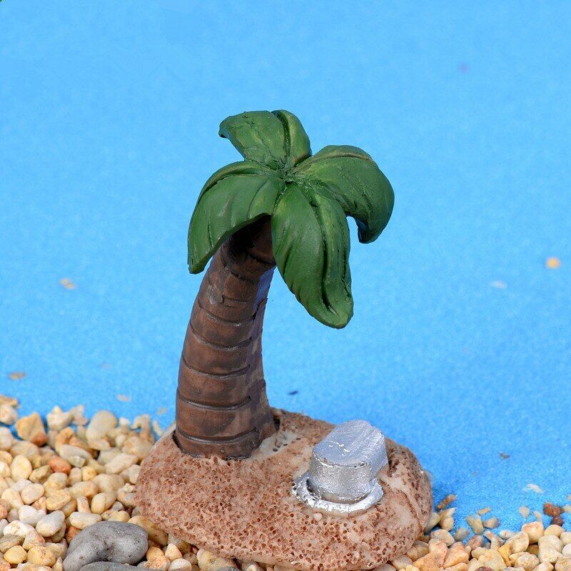 Micro Landscape Garden Deco Mini Simulation of Coconut Trees Decoration Supplies