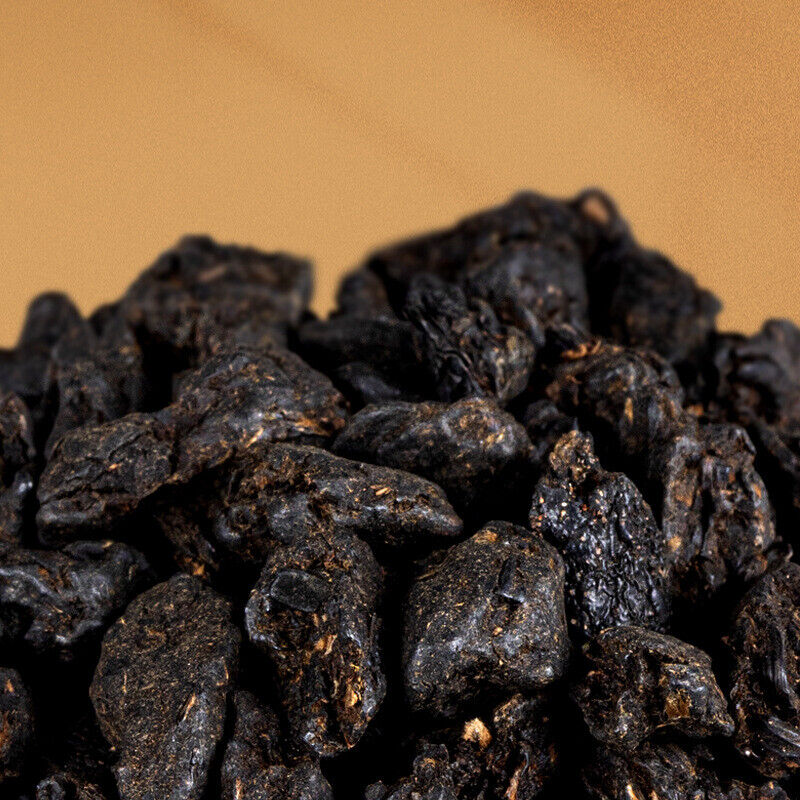 Glutinous Fragrance Crushed Silver Tea Fossil Yunnan Pu'er Ripe Tea Leaves 60g*2 Secondary image