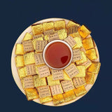 Premium Yunnan Pu-erh Tea Cake Rich Aroma Glutinous Rice Flavor Aged Ripe Tea