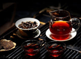 357g Yunnan Pu-erh Thé Puerh Thé Mûr Wishful Tea-gâteau Classe Supérieure Cuite