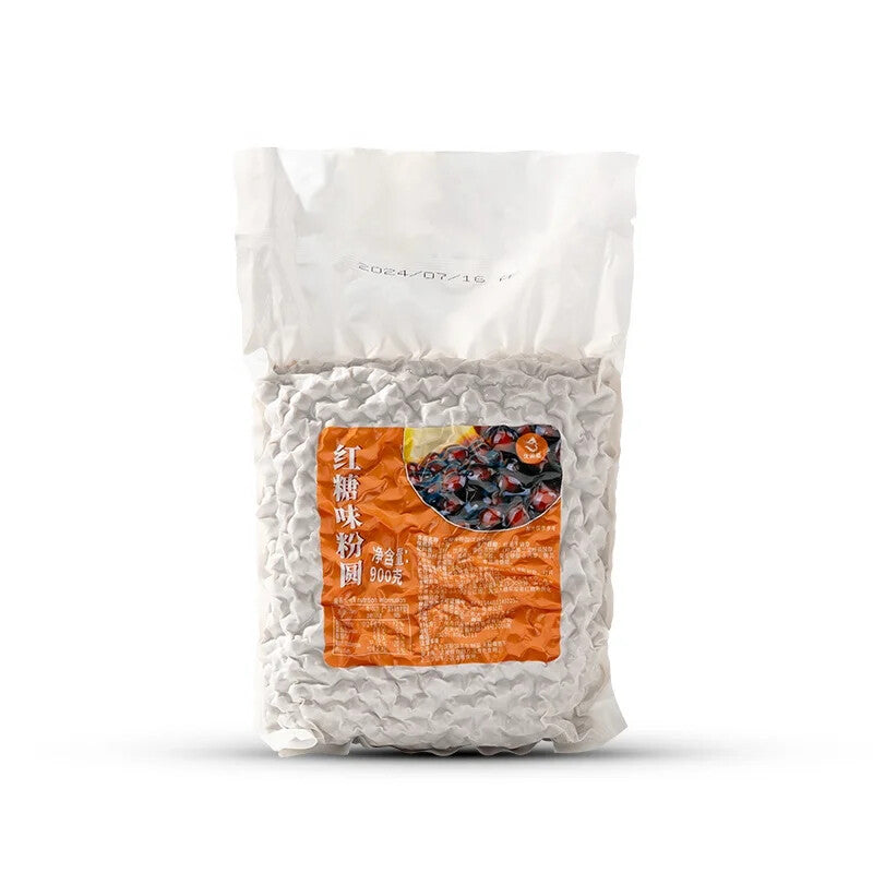 Taiwan Big Tapioca Pearls Brown Sugar Black Boba Bubble Tea 500g/1kg