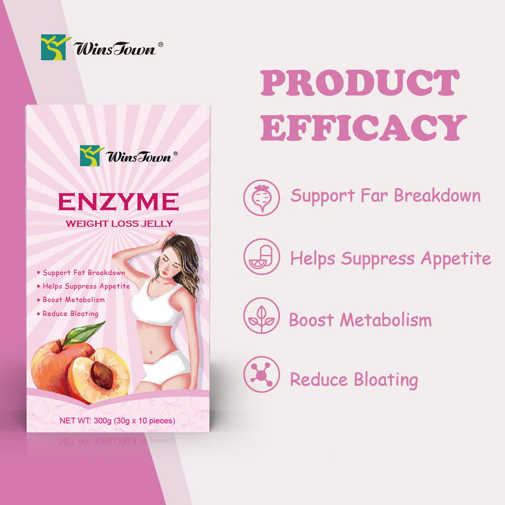 All Natural Enzyme Weight Loss Jelly Drink  30g*10 strips/box
