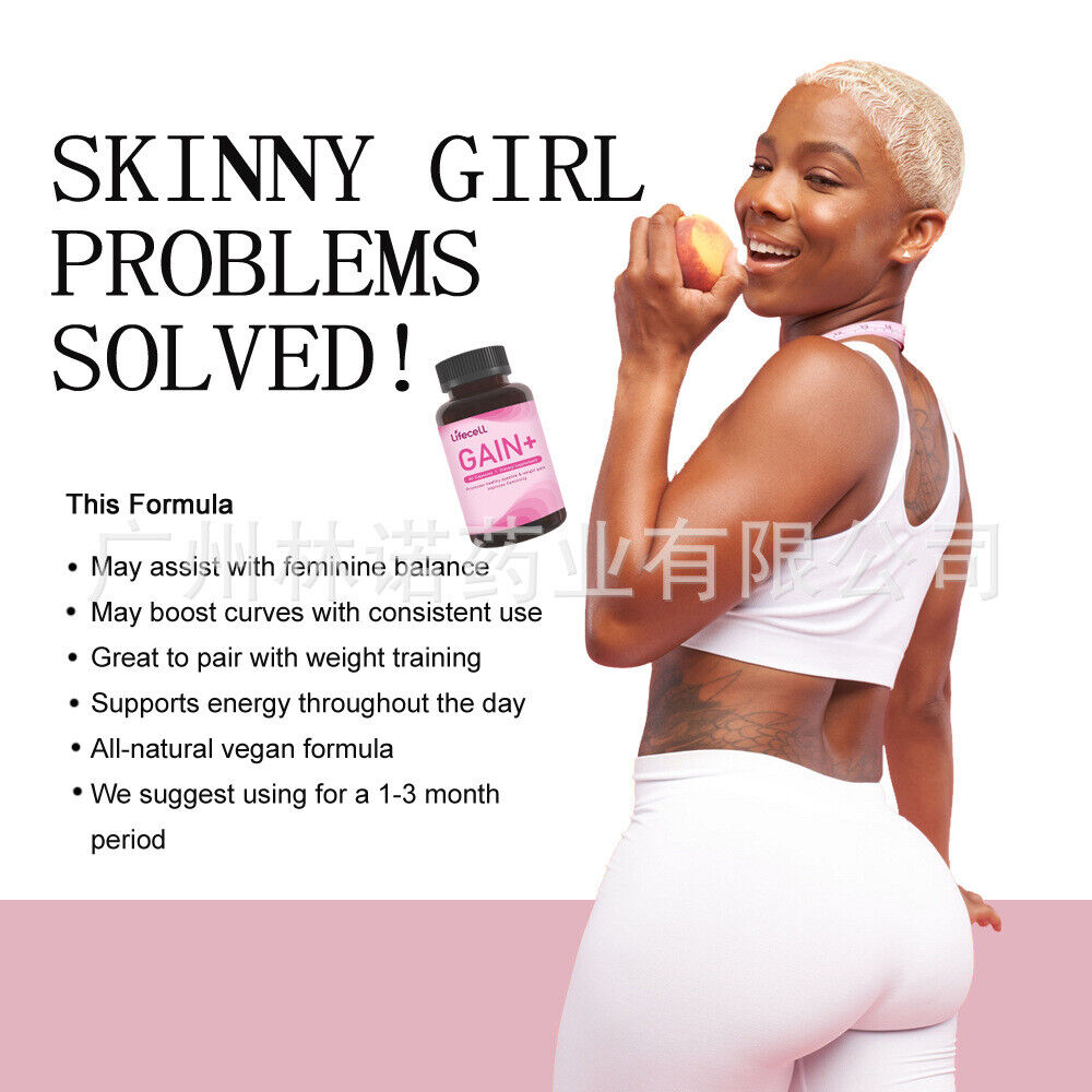 Women Weight Gain Butt & Breast Enhancer - 90 Capsules