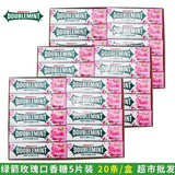 Rose Mint DOUBLEMINT Kaugummi 5pcs x 20 Portable Pack für frischen Atem