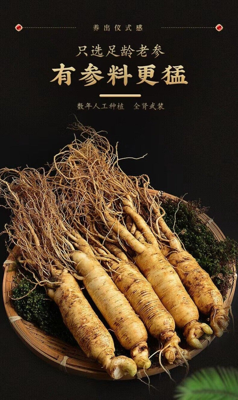 Ginseng 5-Herb Tea - Mulberry, Goji, Barley, Red Date, 150g, Wellness Tea Bags