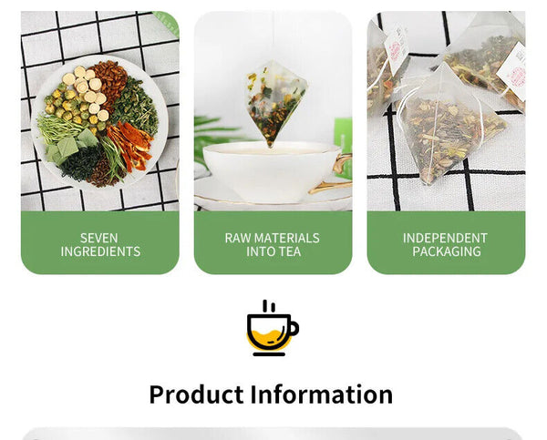 Herbal Sanqing Tea Healthy Herb Tea Bag 150g/30 Bags
