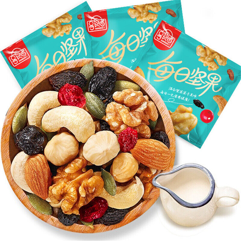 Daily Nut Bulk Dried Fruit Snack Mixed Gift Pack Small Packet每日坚果散装小包干果食品坚果混合零食 Main image